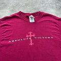 Vintage Y2K Absolute Victory Jesus Religious Cross Shirt Graphic Tee – Aesthetic Look · High-Quality Print
