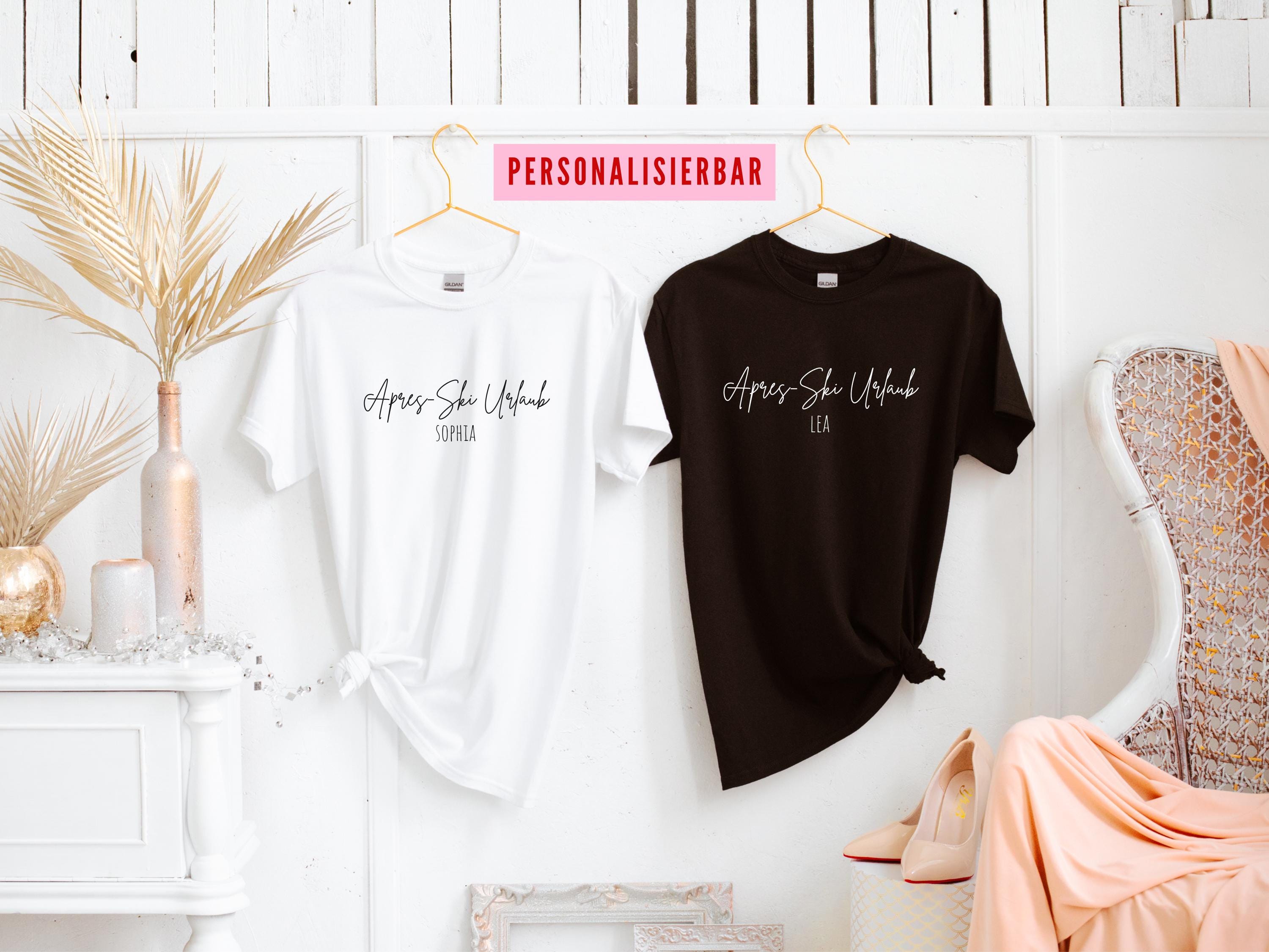 Personalisierbares Ski T Shirt Skifahren T Shirt Apres Ski Shirt Winter Shirt Unisex Ski Shirt Skiurlaub Geschenk Custom Ski Shirt Graphic Tee – Soft Feel · Top Pick For Any Outfit