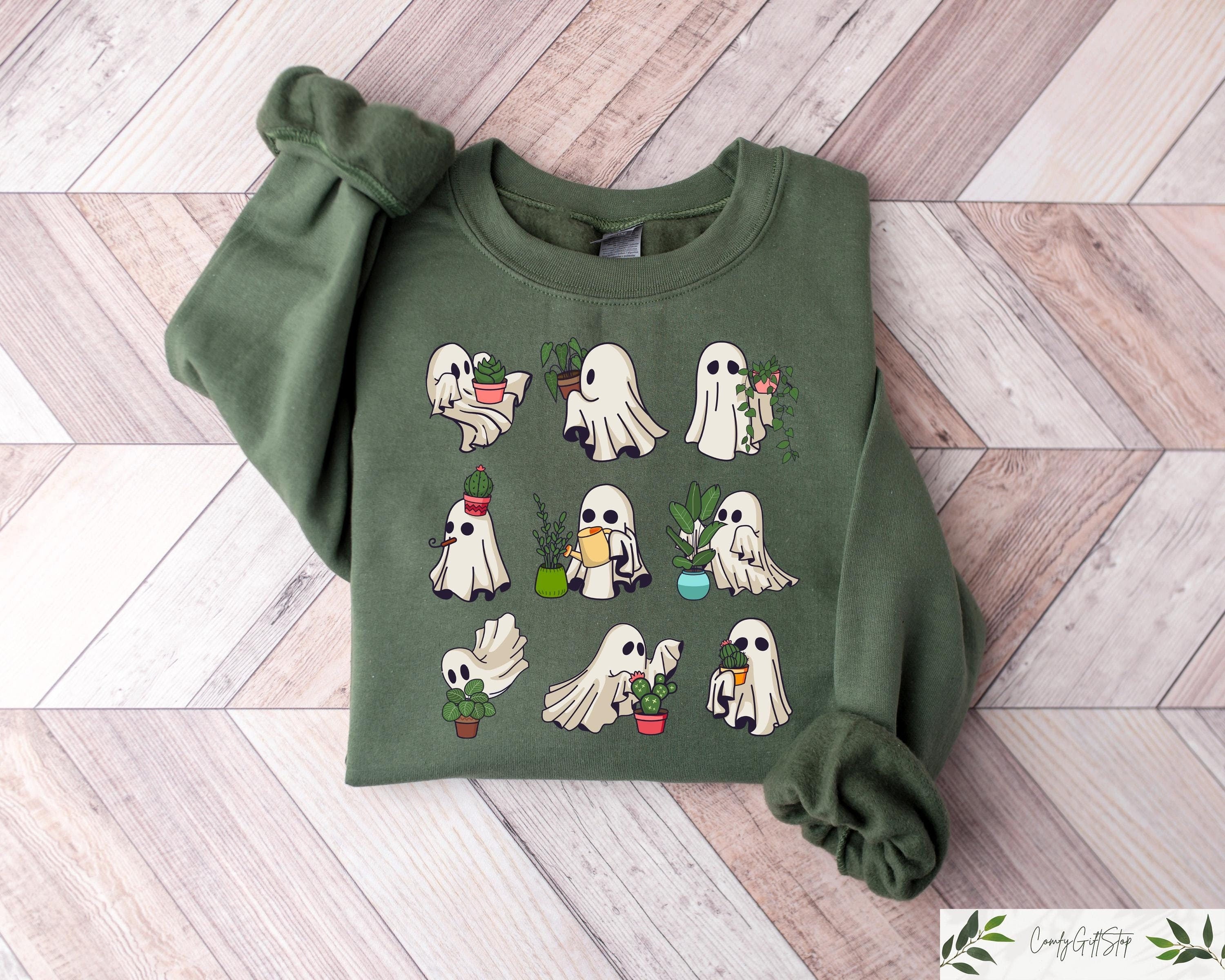 Ghost Plant Shirts Funny Halloween Gift Halloween Costume Ghost Plant Lady Halloween Plants Gift Ghost Plant Sweatshirt Sweatshirt – Fan Favorite · Perfect For Daily Wear