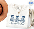 Physician Assistant PA French Blue Toile Halloween Ghost Coquette Floral Shirt Gift Comfort Colors Tshirt Crewneck Tee Crew Neck Women Graphic Tee – Bold Style · Trending Graphic Apparel