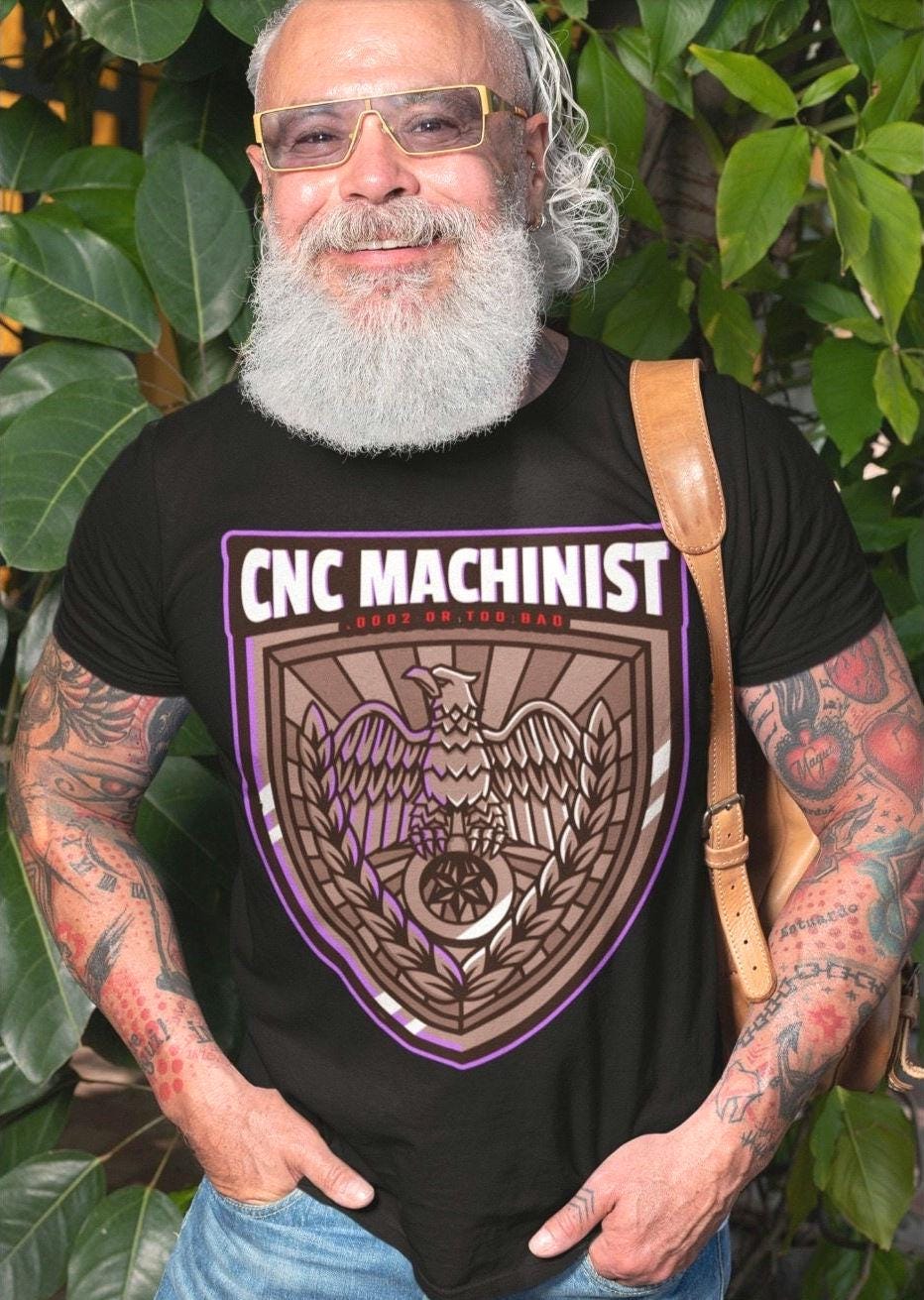 Mens CNC Machinist Shirt Cnc Machinist T Shirt Unisex Softstyle Machining T Shirt Gift For Birthday Friend Wear With Pride 0002 or too Bad Graphic Tee – Feel-Good Design · Top Pick For Any Outfit