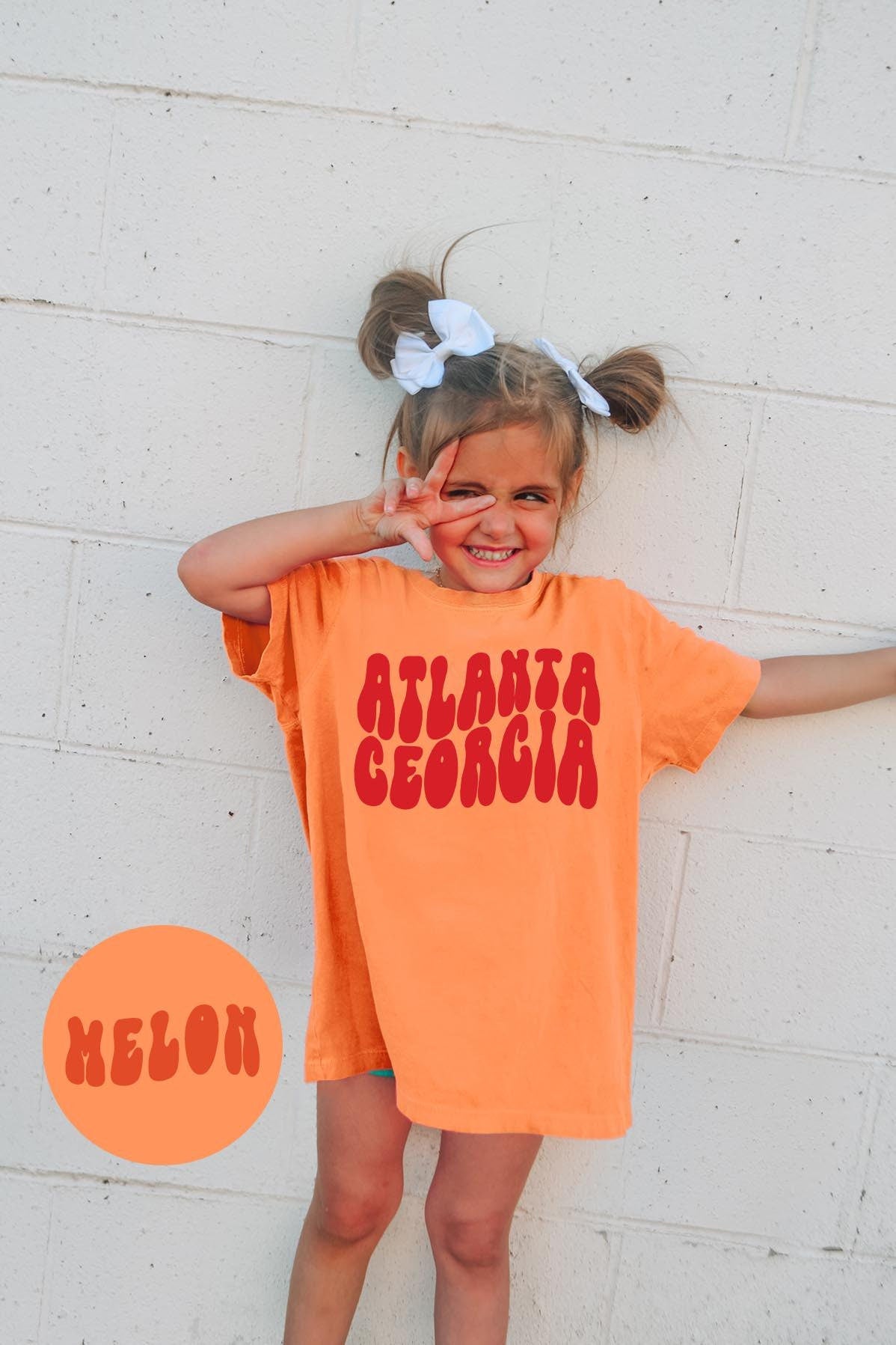 Atlanta Georgia Youth Tee Kids Gifts Kids Shirt Kids Tshirt Youth Shirt Boys Tee Girls Tee Graphic Tee – Feel-Good Design · Great Gift For Fans