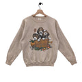 90s Growve Designs Sweatshirt Large Vintage Puppy Sweater Dog Jumper Animal Graphic Pet Purple Medium Sweatshirt – Warm & Stylish · High-Quality Print