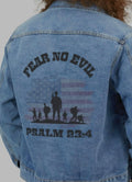Men39s Military Denim Jacket Christian Patriotic Jean Jacket Gift For Armed Services Husband Son Dad High Quality Denim Coat Graphic Tee – Warm & Stylish · Perfect For Daily Wear