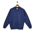 Vtg 90s Fruit of The Loom Raglan Sweatshirt Vintage FOTL Sweater Jumper Pullover Crewneck Navy Blue Sweatshirt – Warm & Stylish · High-Quality Print