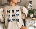 Skull Black Bow Sweatshirt Retro Halloween Shirt Gift For Halloween Fall Crewneck Halloween Costume Fall Sweater Spooky Season Gift Sweatshirt – Soft Feel · Great Gift For Fans