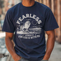 Christian Lion Shirt Fearless God is With Me Christian Gift Bible Verse Fear Not Faith Men39s T Shirt Women39s Tee Graphic Tee – Warm & Stylish · Must-Have Style