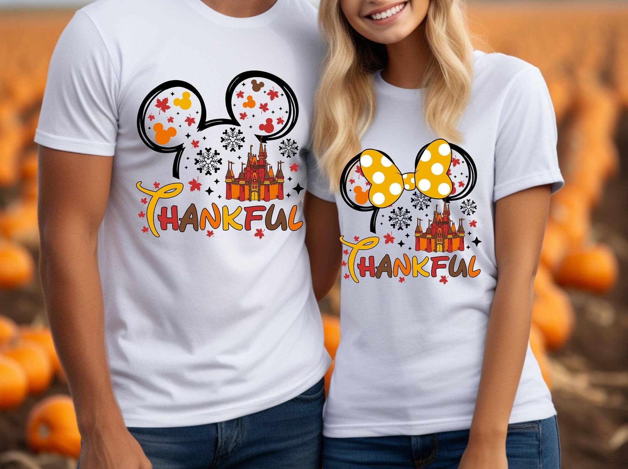 Disney Mickey Thankful ShirtMickey ThanksgivingMinnie ThanksgivingThankful ShirtMinnie Thankful ShirtDisney Trip 2024Disney Trip 2024 Graphic Tee – Cozy Vibes · Great Gift For Fans