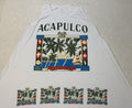 Vintage 1990s 90s Acapulco Mexico Paradise Beach Sunset Palm Tree T Shirt Dress Graphic Tee – Bold Style · High-Quality Print