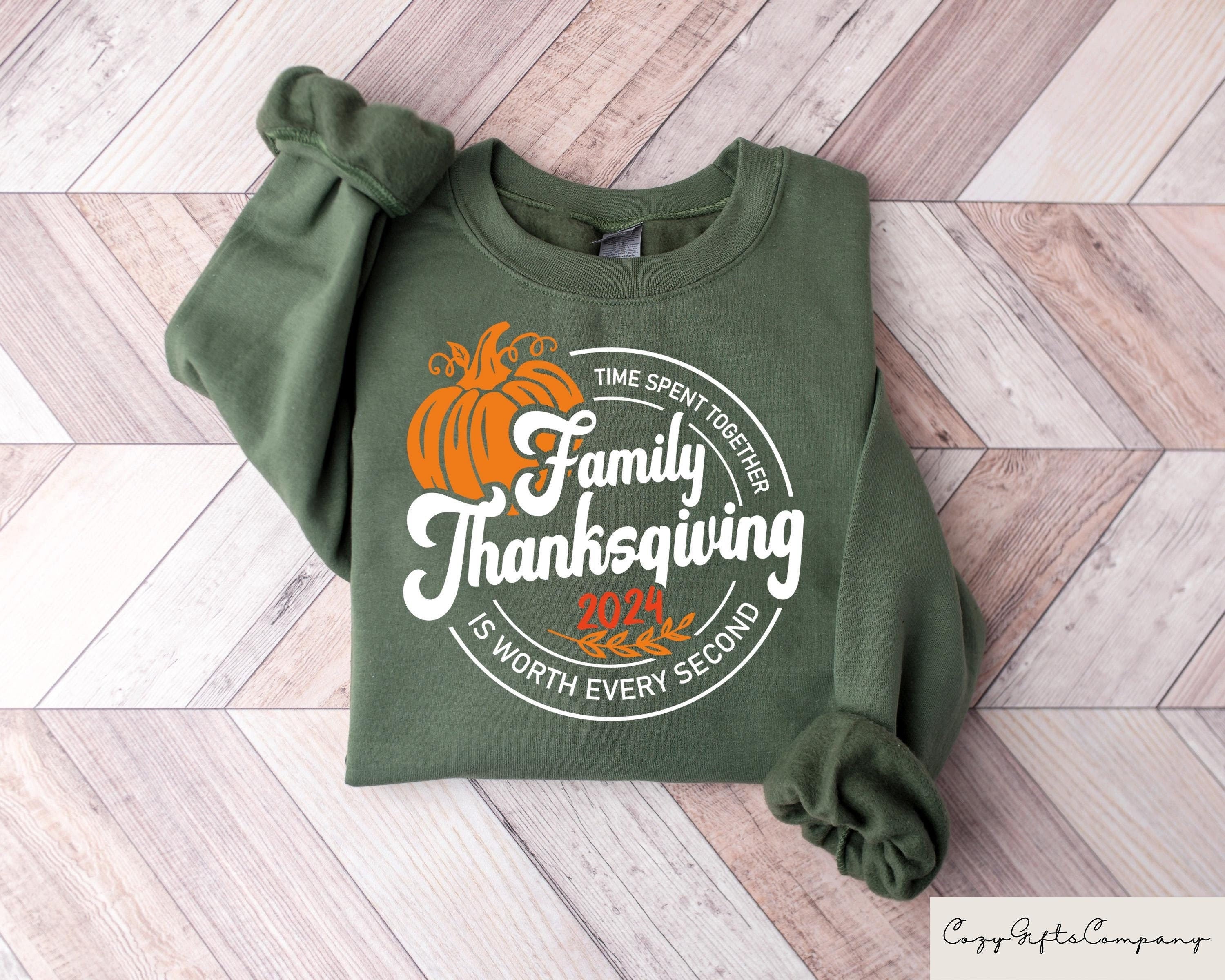 Thanksgiving Family Sweatshirt Family Thanksgiving Matching Outfit Thanksgiving Dinner Tshirt Thanksgiving Gifts Thanksgiving Crew Shirt Sweatshirt – Fan Favorite · Must-Have Style
