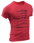 Dodge Charger Evolution T Shirt Dave Carey Originals Graphic Tee – Fan Favorite · Great Gift For Fans