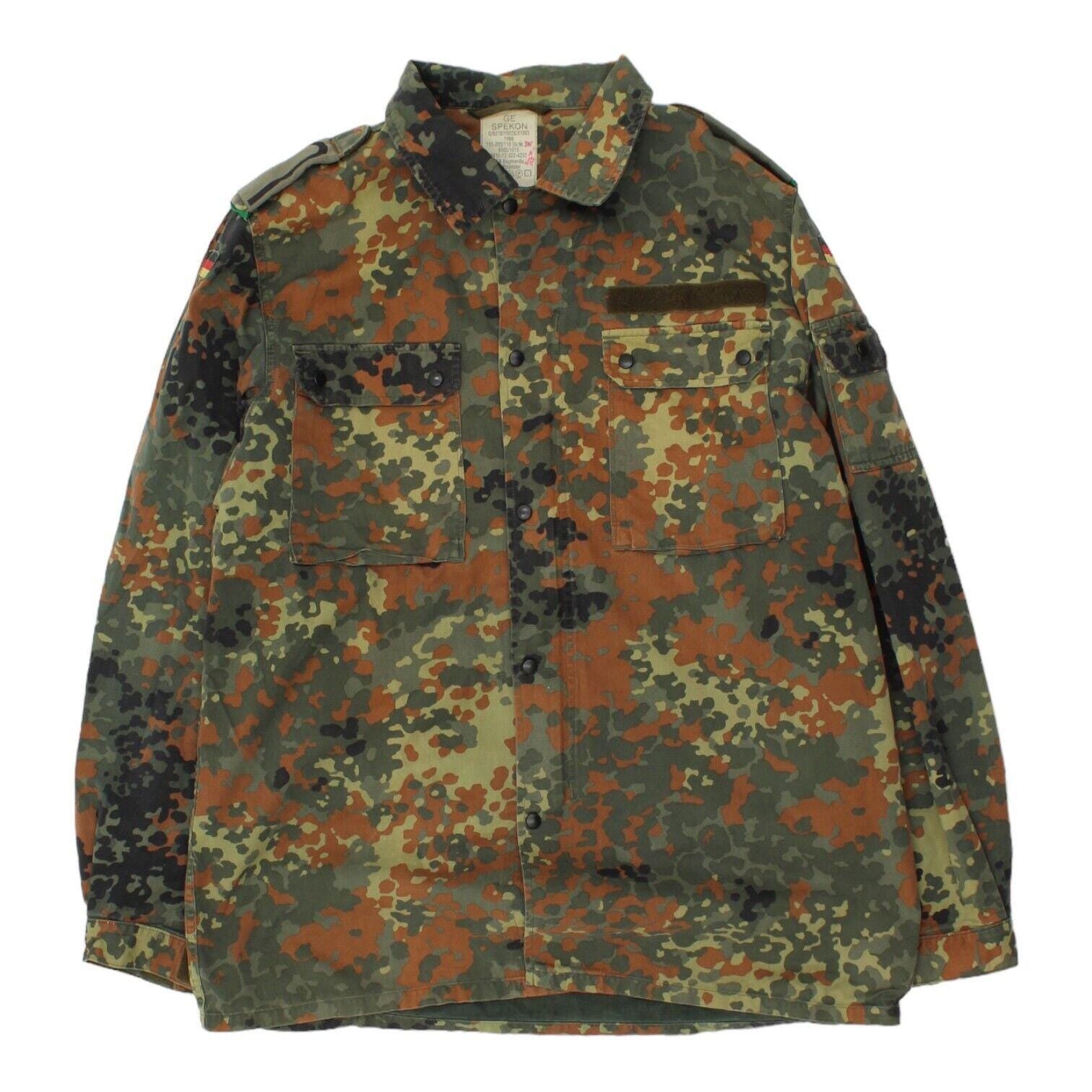 GE Spekon Mens Camo German Military Jacket Vintage Army Surplus VTG Graphic Tee – Fan Favorite · Top Pick For Any Outfit
