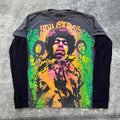 Vintage Y2K Jimi Hendrix Graphic Art Music Thermal Shirt Graphic Tee – Soft Feel · High-Quality Print