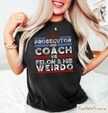 Harris Walz 2024 T shirt Prosecutor and Coach vs Felon and His Weirdo T Shirt Democrat39s Sweatshirt Harris 2024 Election Tee Kamala Gift Sweatshirt – Premium Graphic · Perfect For Daily Wear