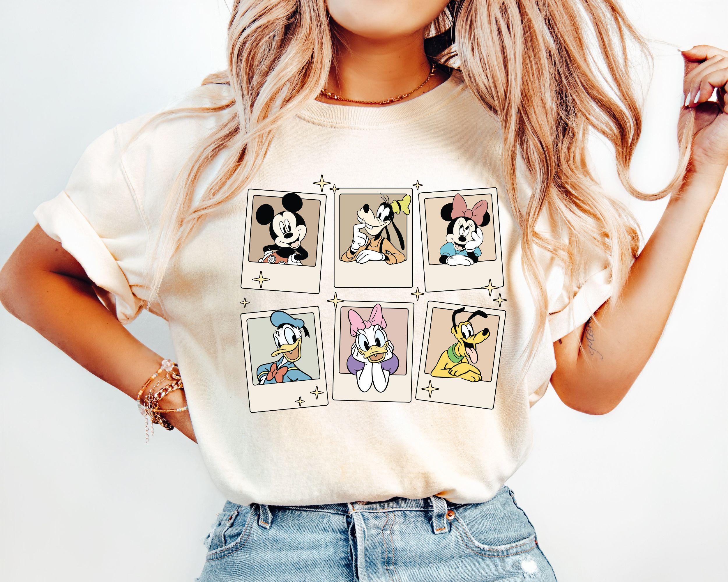 Vintage Disney Mickey Polaroid Shirt Mickey and Friends Shirt Disneyland Shirt Disneyworld Shirt Disney Family Shirts Disney Trip Shirt Graphic Tee – Cozy Vibes · Great Gift For Fans