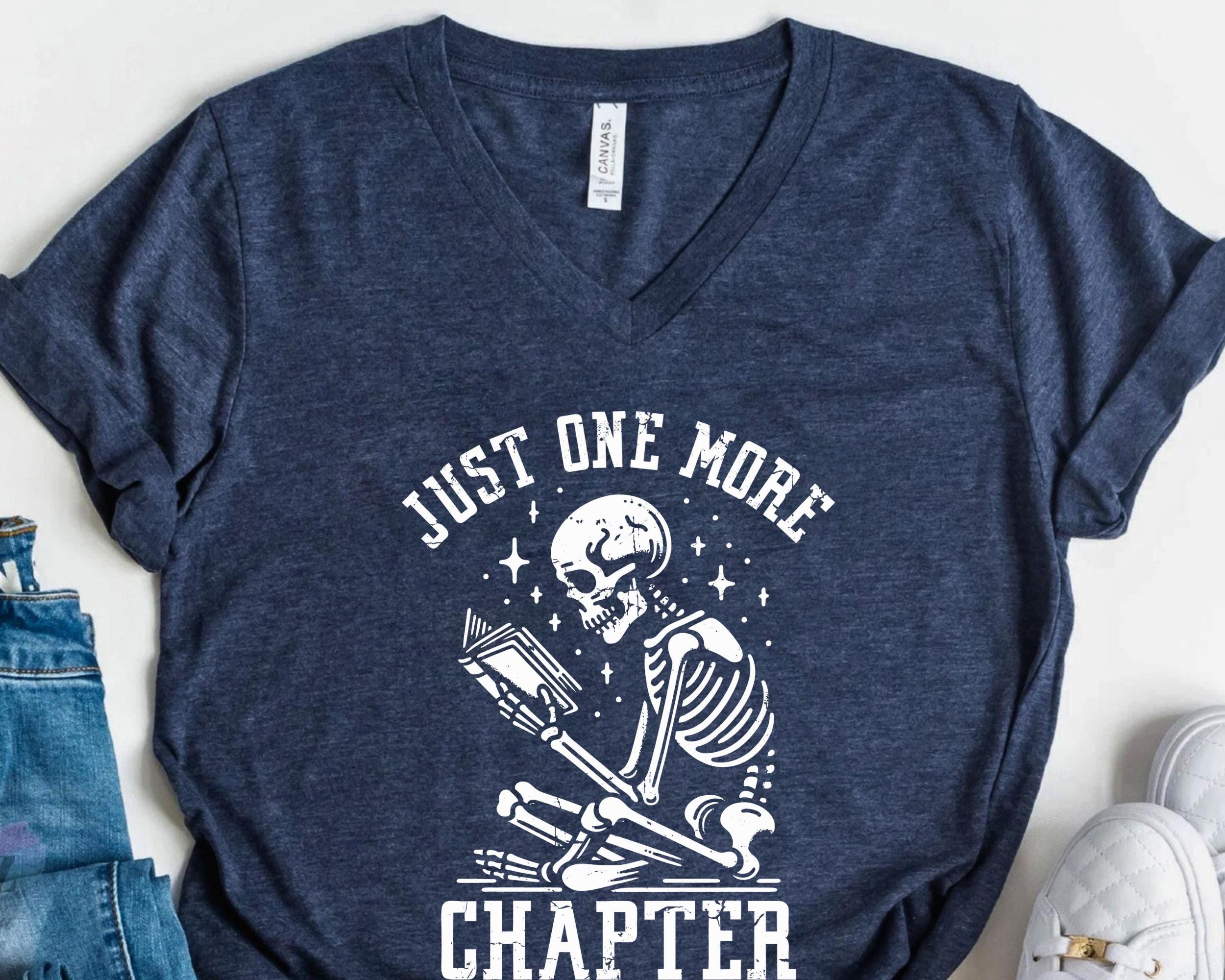 Just one more chapter bookworm t shirt Graphic Tee – Easygoing Wear · Must-Have Style