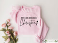 Just A Girl Who Loves Christmas Christmas Women Sweatshirt Gift For Christmas Holiday Season Gift Christmas Lover Shirt Sweatshirt – Feel-Good Design · Great Gift For Fans