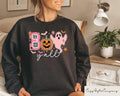 Halloween Sweatshirt Boo Y39all Shirt Halloween Women Sweatshirt Halloween Gift Ghost Sweatshirt Matching Halloween Spooky Season Gift Sweatshirt – Premium Graphic · Perfect For Daily Wear