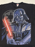 Vintage 2000s Y2K Star Wars Darth Vader All Over Print AOP Streetwear T Shirt L Graphic Tee – Soft Feel · Must-Have Style