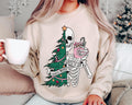 Sorta Merry Sorta Scary Sweatshirt Dead Skeleton Christmas SweaterSarcastic Christmas TeeMerry Christmas ShirtFunny Christmas Gifts Sweatshirt – Aesthetic Look · Great Gift For Fans