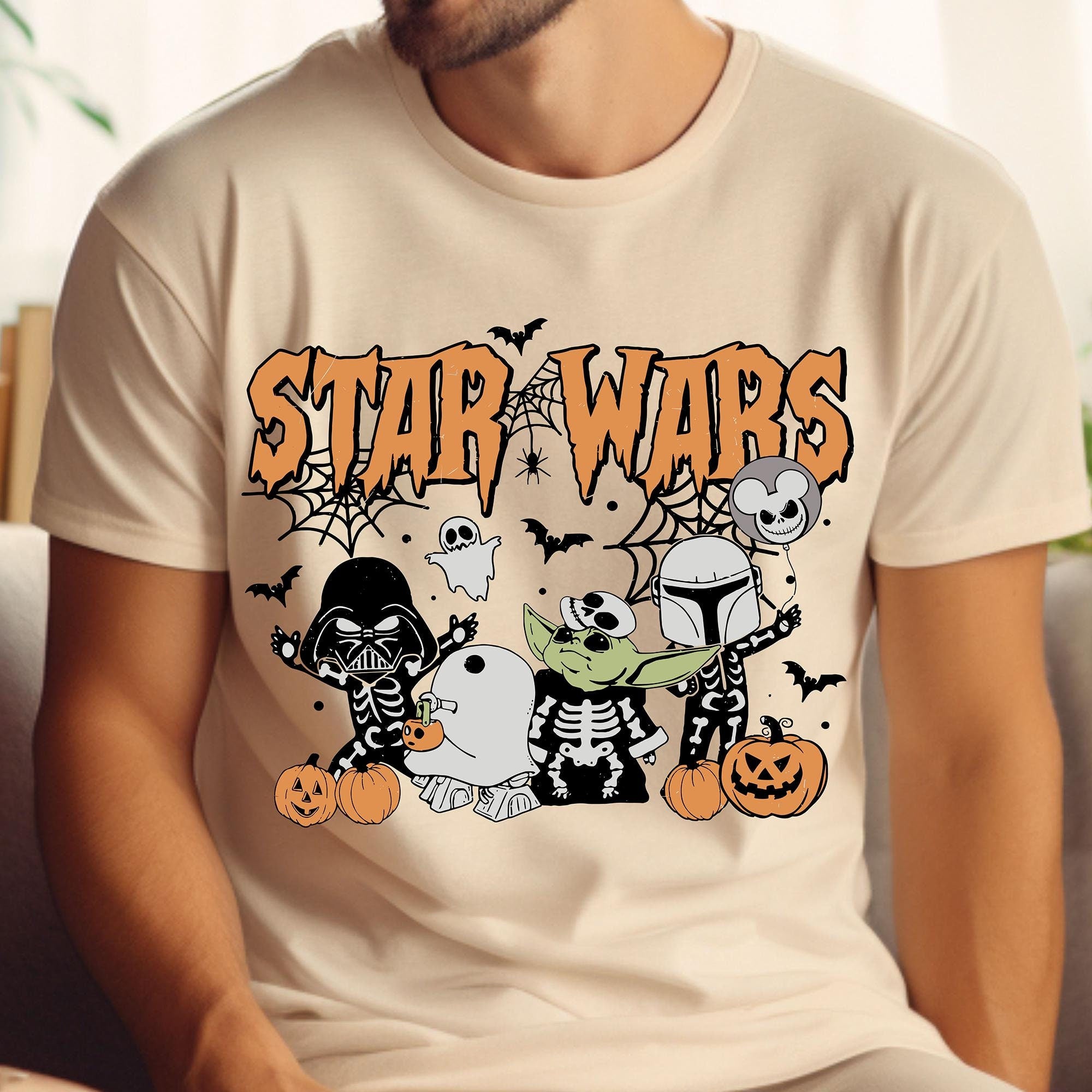 Star Wars Halloween Shirt Vintage Halloween Shirt Disney Halloween Shirt Disney Family Halloween Star Wars Halloween Tee Graphic Tee – Aesthetic Look · Top Pick For Any Outfit