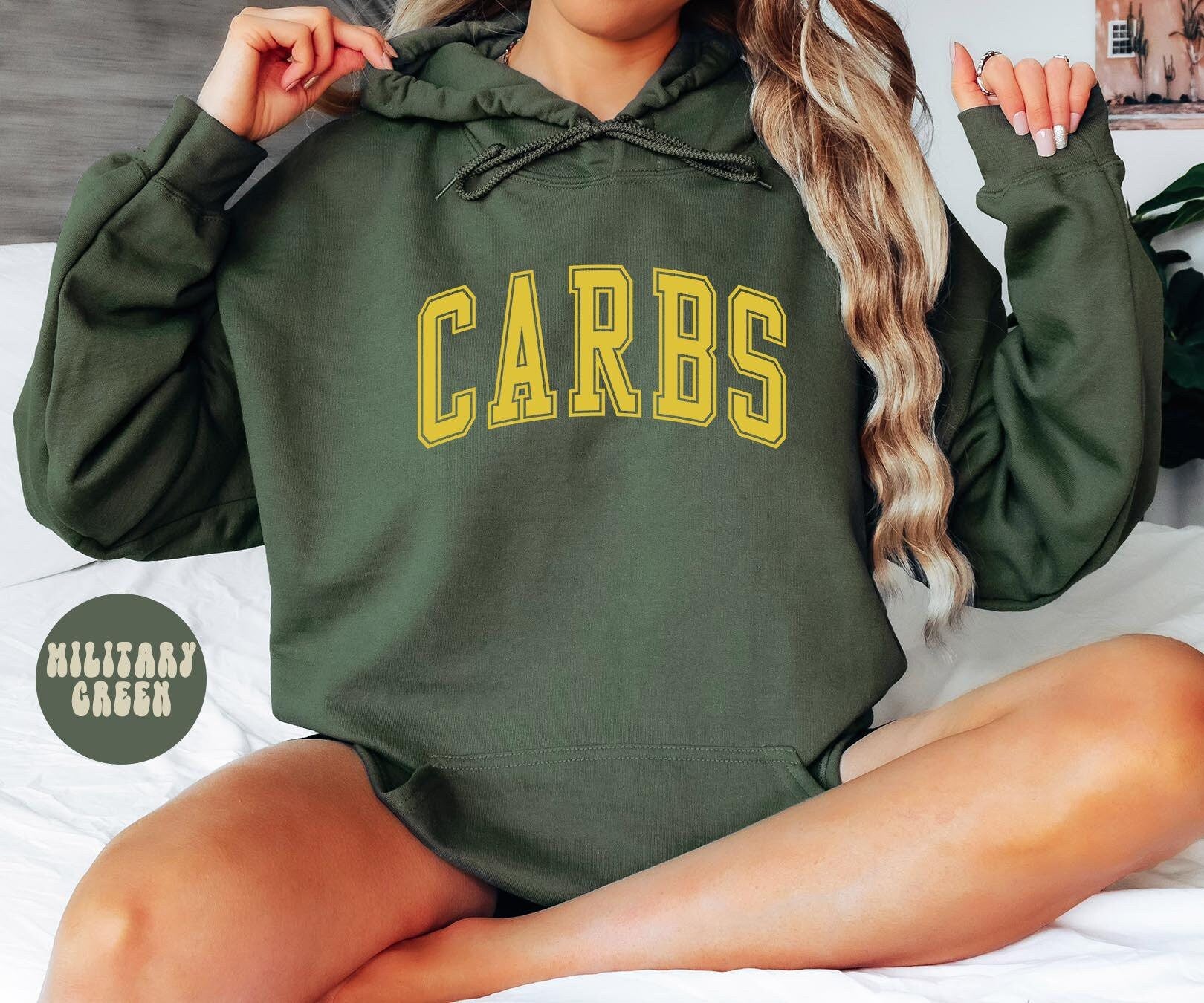 Carbs Hoodie Gifts Hooded Sweatshirt Jumper Long Sleeve Birthday Gift for Men Gift for Women Hoodie – Fan Favorite · Perfect For Daily Wear