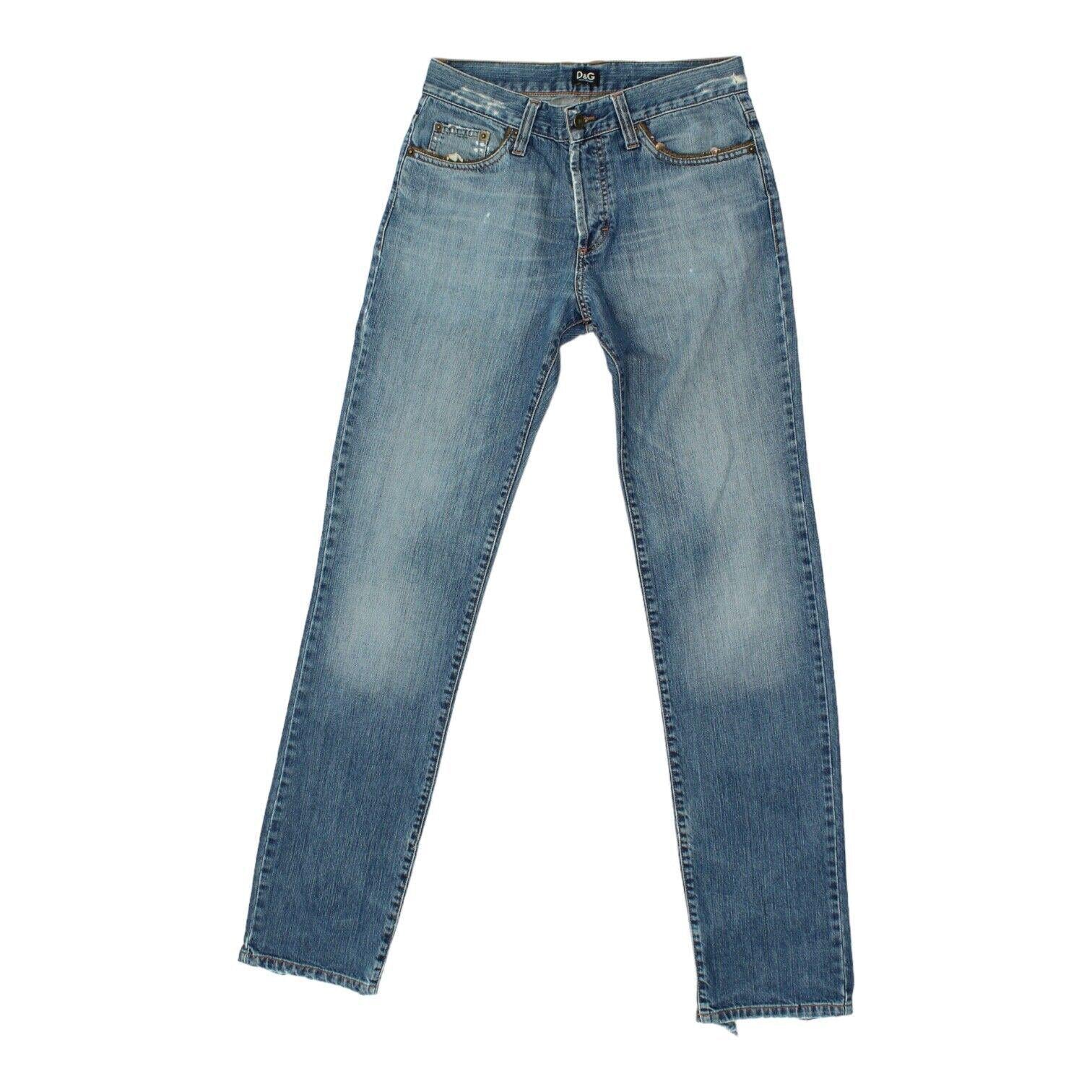 Dolce Gabbana Mens Blue Distressed Slim Fit Jeans Vintage Designer Denim VTG Graphic Tee – Everyday Comfort · Great Gift For Fans