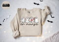 ER Nurse Emergency Room Nursing Halloween Ghost Sweatshirt Gifts for Her Funny Sweater Shirt Cozy Comfy Unique Sweatshirt – Warm & Stylish · Perfect For Daily Wear