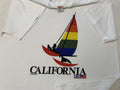 Vintage 1980s 80s California USA Sailing Sailboat Surf Beach Graphic T Shirt L Graphic Tee – Warm & Stylish · Must-Have Style