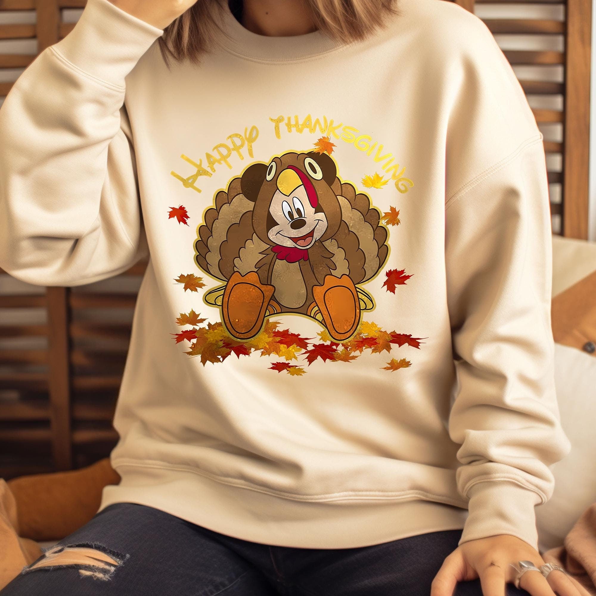 Happy Thanksgiving shirt Mickey Turkey Disney Disney Thanksgiving Turkey Shirt Turkey Disney thanksgiving Happy Thanksgiving Sweatshirt Sweatshirt – Premium Graphic · Must-Have Style