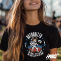 AstroKitty Space Adventure Unisex Tee One Small Step for Kitty One Giant Leap for Kittykind Graphic Tee – Feel-Good Design · High-Quality Print