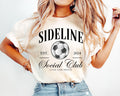 Soccer Social Club Shirt Soccer Mom Shirt Sideline Social Club Shirt Cute Soccer Mama Shirt Mothers Day Gift For Soccer Mom Mom Gifts Graphic Tee – Premium Graphic · High-Quality Print