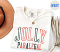 Paralegal Christmas Shirt Paralegal Shirt Gifts Comfort Colors Cozy Holiday Tshirt Crewneck Tee Women Graphic Tee – Everyday Comfort · High-Quality Print