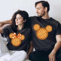 Disney Thanksgiving Couple Shirt Mickey Minnie Pie Shirt Disney Thanksgiving couple shirts Happy Thanksgiving Pie Disney Autumn Tee Graphic Tee – Everyday Comfort · Perfect For Daily Wear