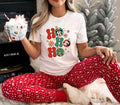 Ho Ho Ho Disney Christmas ShirtDisney Family Vacation ShirtDisney TripMatching ShirtX Mas At DisneyDisney JunkieX Mas Celebration Graphic Tee – Aesthetic Look · Perfect For Daily Wear