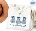 Microbiologist Microbiology French Blue Toile Halloween Ghosts Coquette Shirt Gifts Comfort Colors Tshirt Crewneck Tee Crew Neck Women Graphic Tee – Cozy Vibes · Must-Have Style