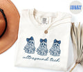 Ultrasound Tech French Blue Toile Halloween Ghosts Coquette Floral Shirt Gifts Comfort Colors Tshirt Crewneck Tee Crew Neck Women Graphic Tee – Easygoing Wear · Great Gift For Fans