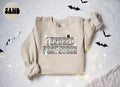 Tenured Professor Halloween Ghost Cat Sweatshirt Gifts for Her Funny Sweater Shirt Cozy Comfy Unique Sweatshirt – Cozy Vibes · Perfect For Daily Wear