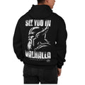 Viking Hoodie See You In Valhalla Odin Viking Men39s Black Hoodie Hoodie – Soft Feel · Great Gift For Fans
