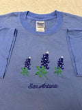 Vintage 2000s Y2K San Antonio Texas Bluebonnet Flower Embroidered T Shirt M NEW Graphic Tee – Cozy Vibes · Trending Graphic Apparel