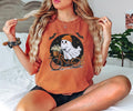 Cute Halloween Ghost Shirt Halloween Women39s Shirt Fall Shirt Halloween Party Shirt Spooky Season Shirt Fall sweatshirt Sweatshirt – Soft Feel · Must-Have Style