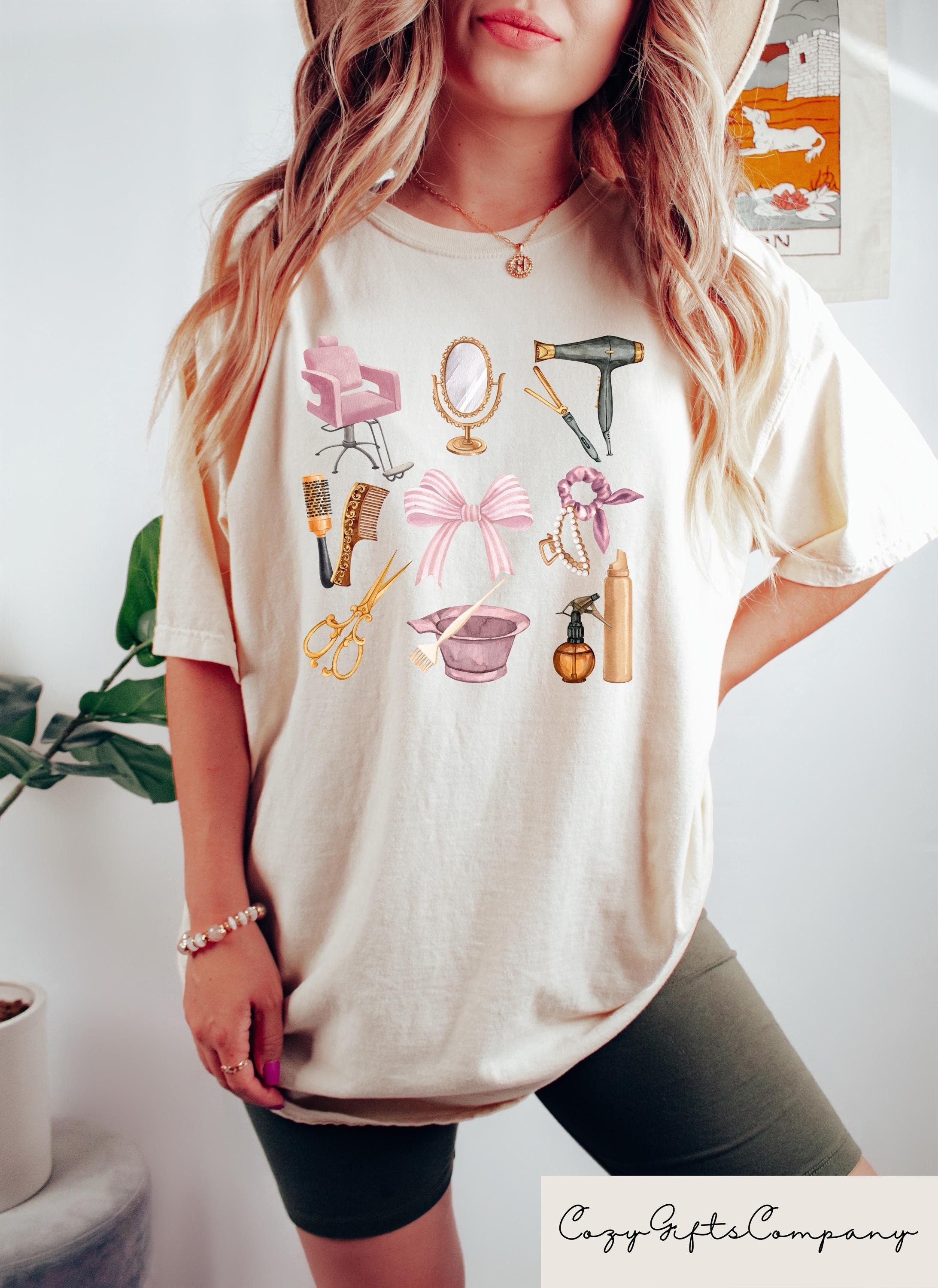 Hair Stylist Shirt Hairstylist Sweatshirt Hair Dresser Tshirt Gift For Hair Sylist Hair Dresser Gift Hair Therapist Sweatshirt Sweatshirt – Feel-Good Design · Perfect For Daily Wear