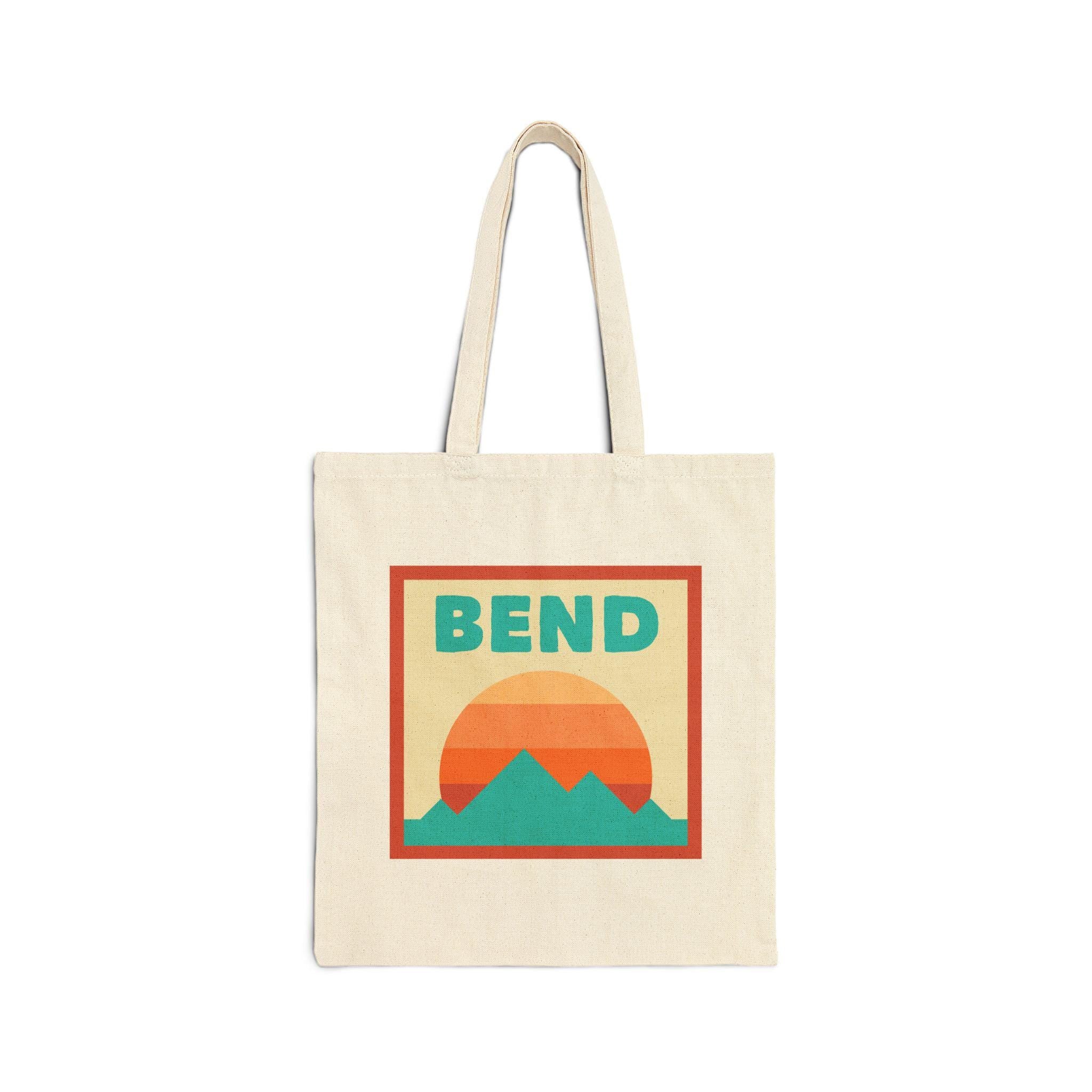 Bend Oregon Tote Bag Cotton Canvas Tote Bag Reusable Shopping Bag EcoFriendly Tote Bend Oregon Gift Personalization Available Tote Bag – Fan Favorite · Trending Graphic Apparel