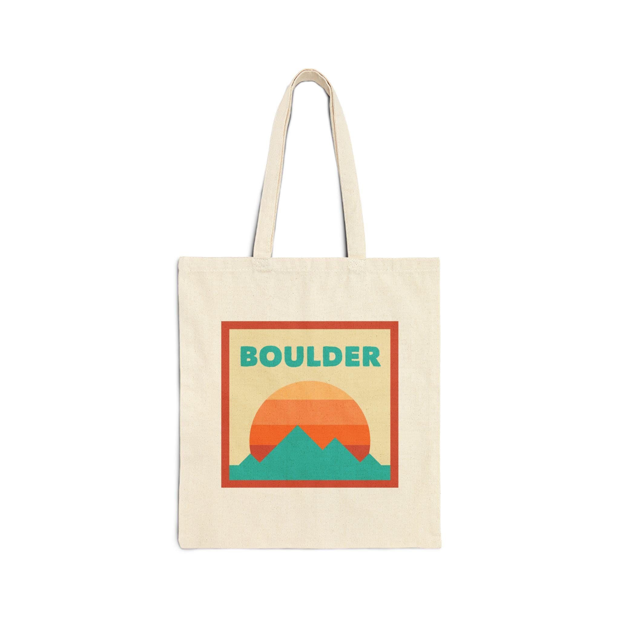 Boulder Colorado Tote Bag Cotton Canvas Tote Bag Reusable Shopping Bag EcoFriendly Tote Boulder Colorado Gift Tote Bag – Warm & Stylish · Must-Have Style