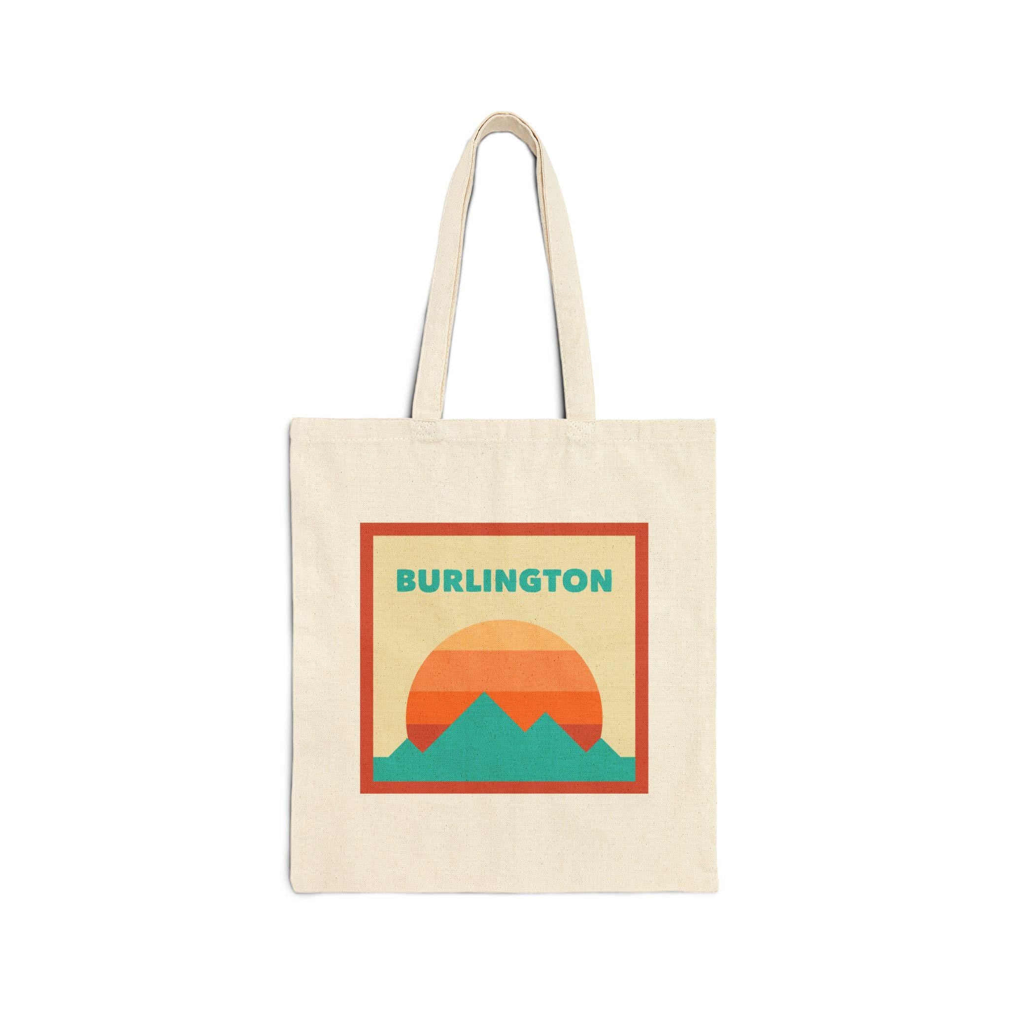 Burlington Vermont Tote Bag Cotton Canvas Tote Bag Reusable Shopping Bag EcoFriendly Tote Burlington Vermont Gift Tote Bag – Easygoing Wear · Top Pick For Any Outfit