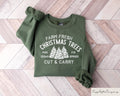 Farm Fresh Christmas Trees Sweatshirt Pine Spruce Fir Christmas Tshirt Christmas Gifts Xmas Holiday Shirt Cozy Christmas Crewneck Sweatshirt – Warm & Stylish · Perfect For Daily Wear