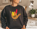 Turkey Hand American Sign Language Tshirt ASL I Love You Sweatshirt Thanksgiving Sweater Thanksgiving Turkey Hoodie Thanksgiving Gift Hoodie – Premium Graphic · Must-Have Style