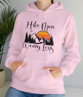 Ladies Hiking Hoodie Outdoor Adventure Hooded Sweatshirt Nature Lover Pullover Cozy Camping Jumper Women39s Mountain Climbing Jacket Hoodie – Soft Feel · Great Gift For Fans