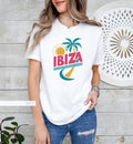 Ibiza Beach Vacation T Shirt Retro Summer Holiday Tee Cool Island Wear Palm Tree Graphic Top Trendy Travel Shirt Fun Vacation Gift Graphic Tee – Everyday Comfort · Perfect For Daily Wear
