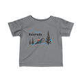 Colorado Mountain Gondola Baby Tee Skiing Snowboarding Infant Shirt Mountain Adventure Kids Top Personalization Available Graphic Tee – Fan Favorite · Perfect For Daily Wear